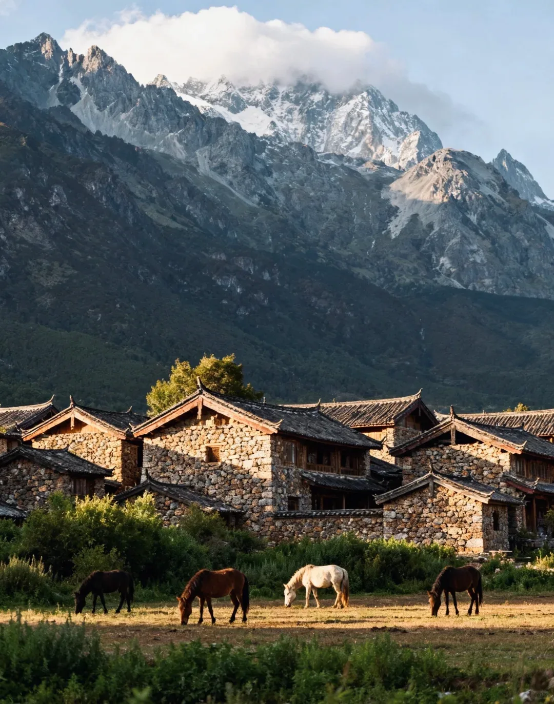 Yuhu village in Yunnan