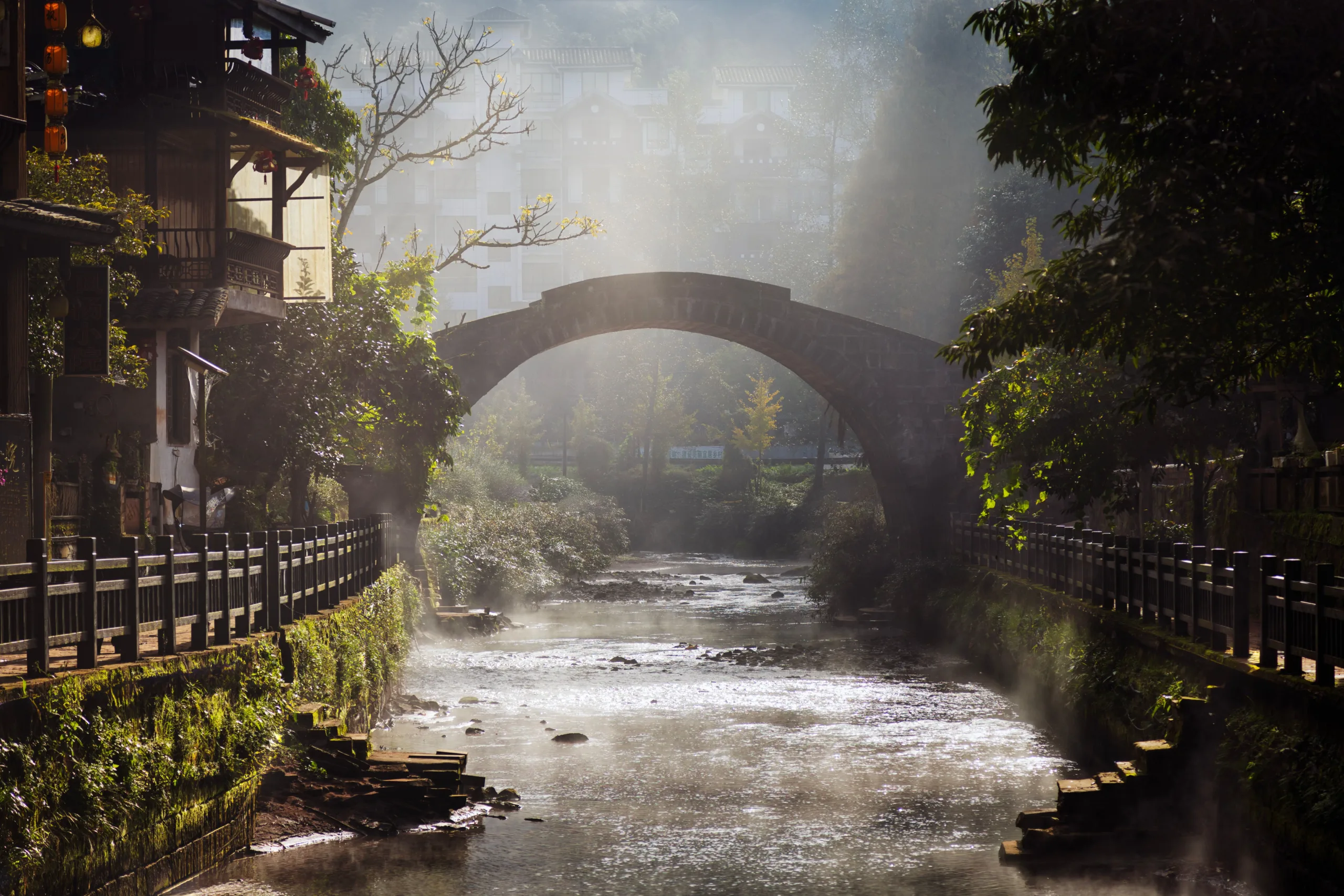Shangli Ancient Town in Sichuan