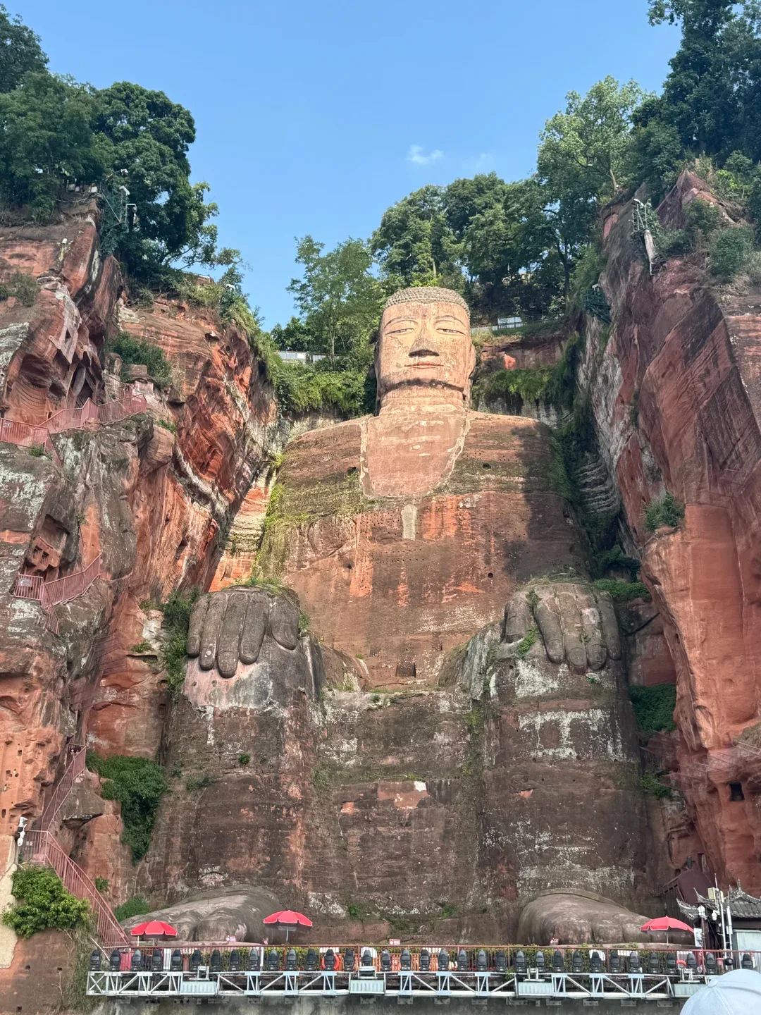 Leshan Buddha from Ferry