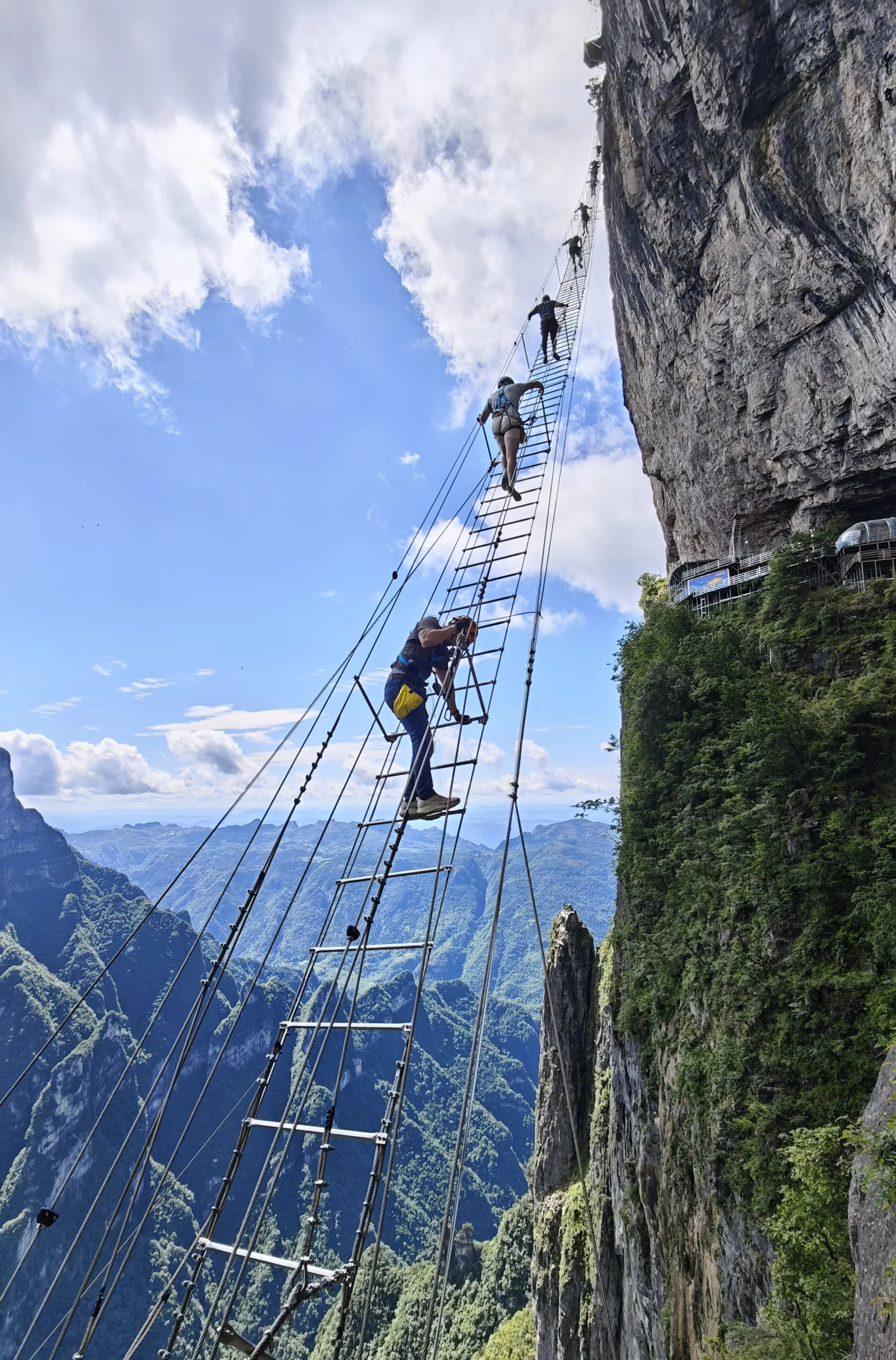 Qixing Mountain Via Ferrata