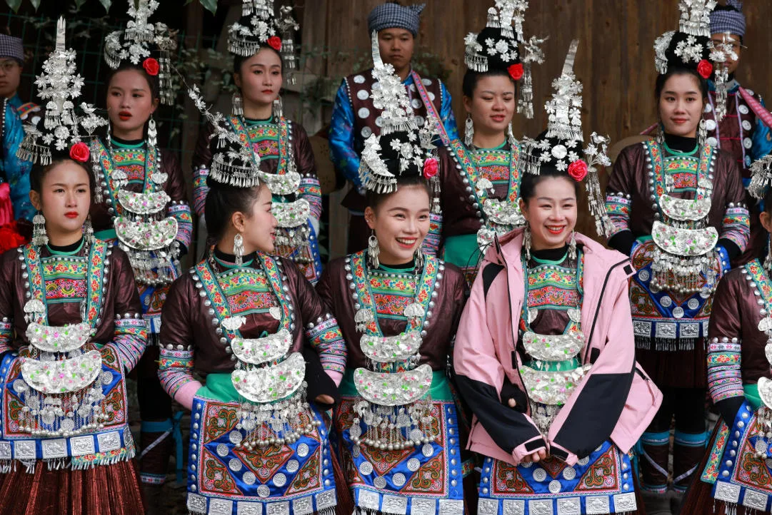 Kaili Guizhou Travel Guide: Gateway to Guizhou’s Miao and Dong Villages Dong Women at a Festival Celebration