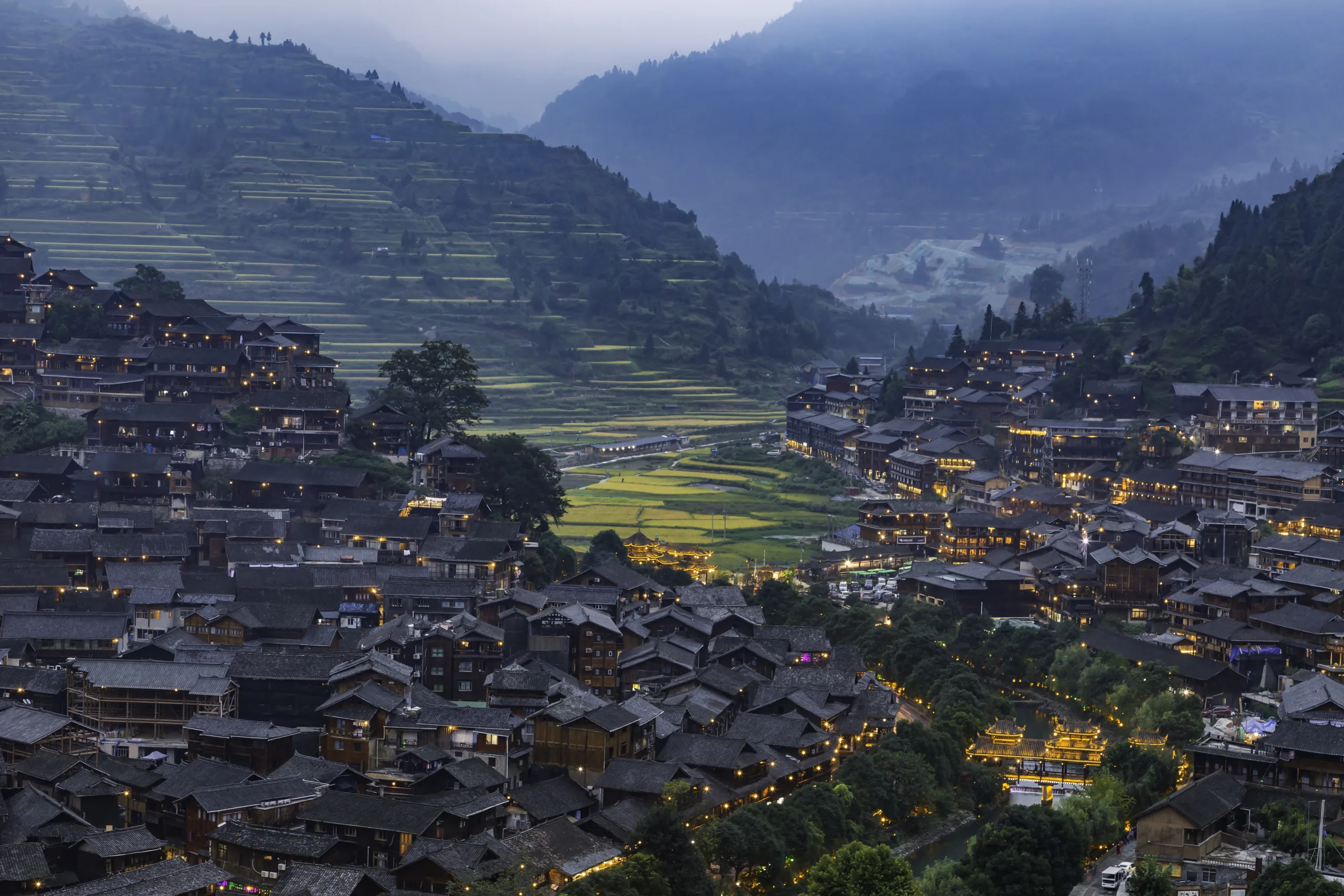 Xijiang Qianhu Miao Village