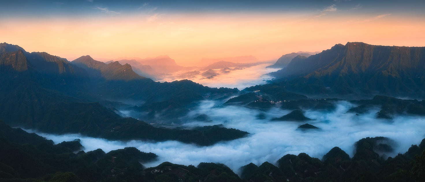 Peaks Above the Clouds