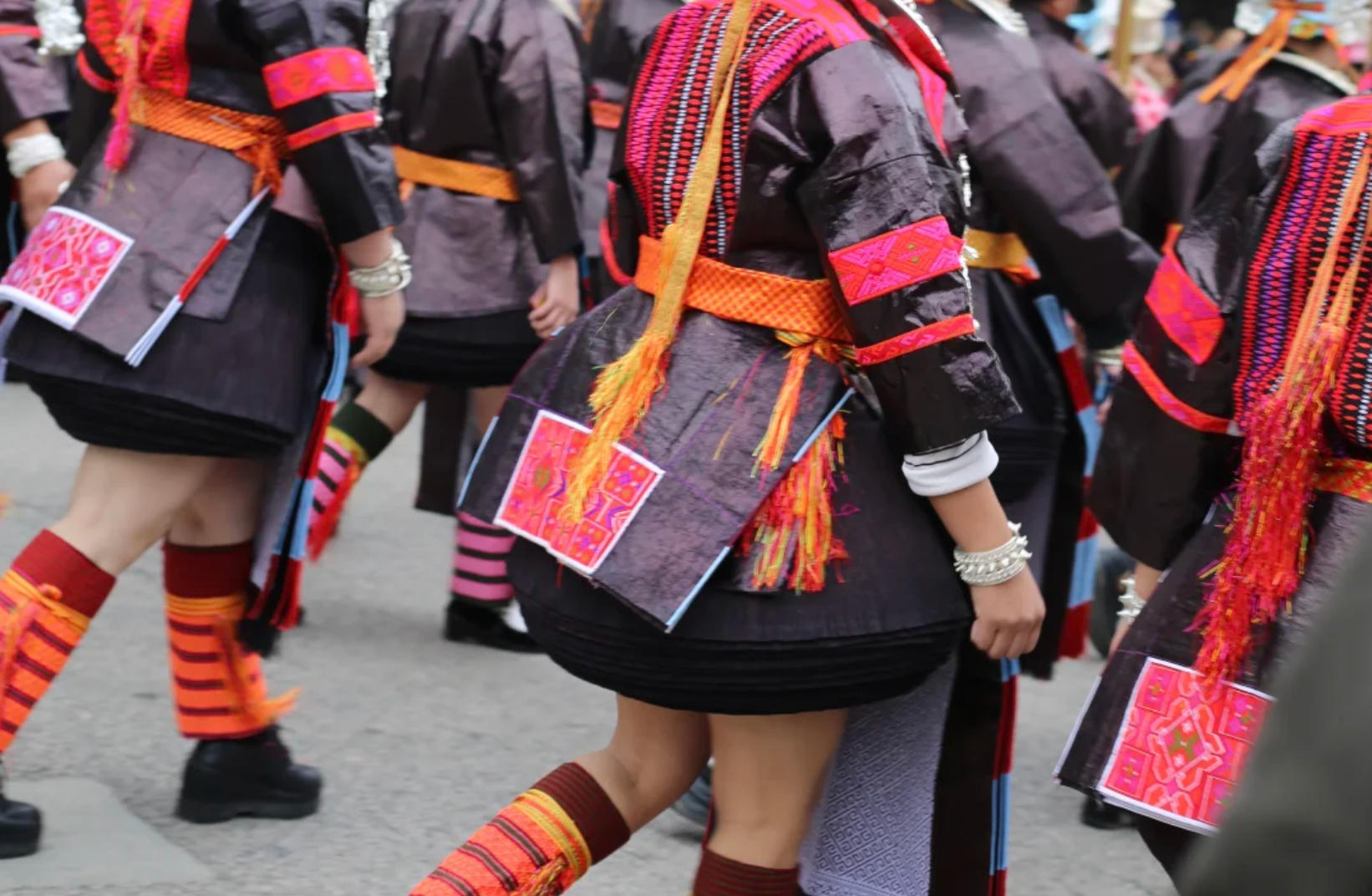 Rongjiang Guizhou Travel Guide: Miao, Dong Villages and Authentic Cultural Experiences The Iconic Pleated Skirts of Kongsen Miao Village