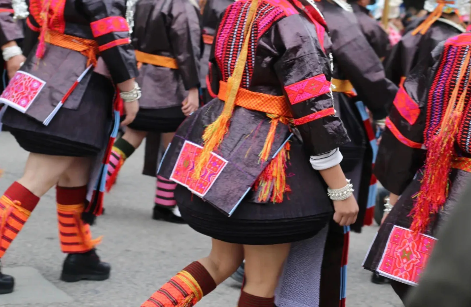 Rongjiang Guizhou Travel Guide: Miao, Dong Villages and Authentic Cultural Experiences The Iconic Pleated Skirts of Kongsen Miao Village