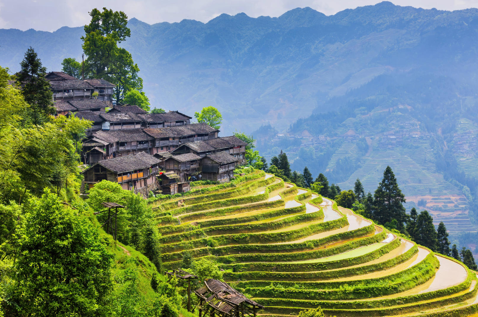 Baiyan Village in Guizhou, China