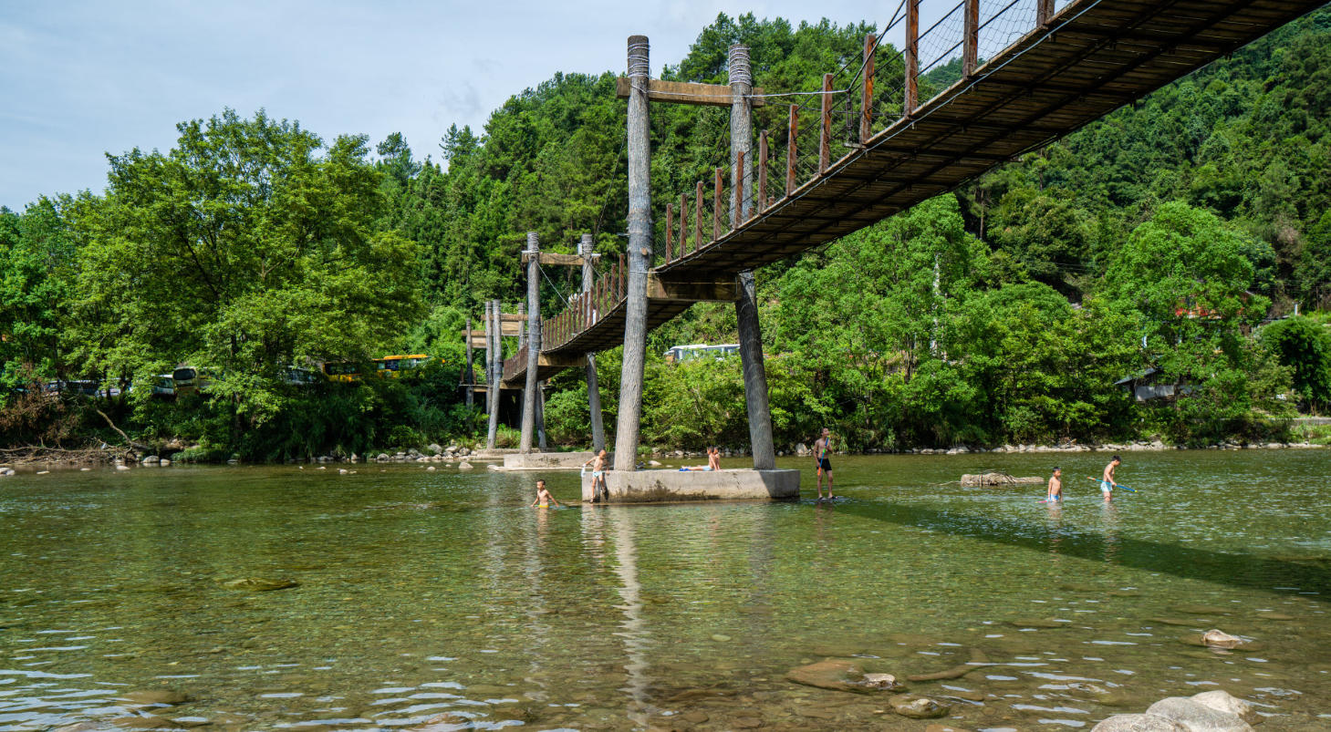 Stream Running Through Zhaisha Dong Village