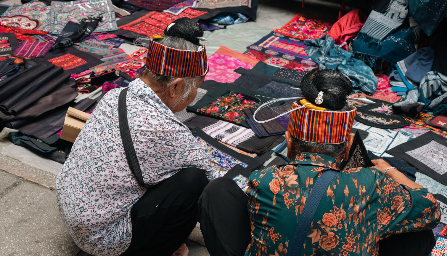 Market in Kaili