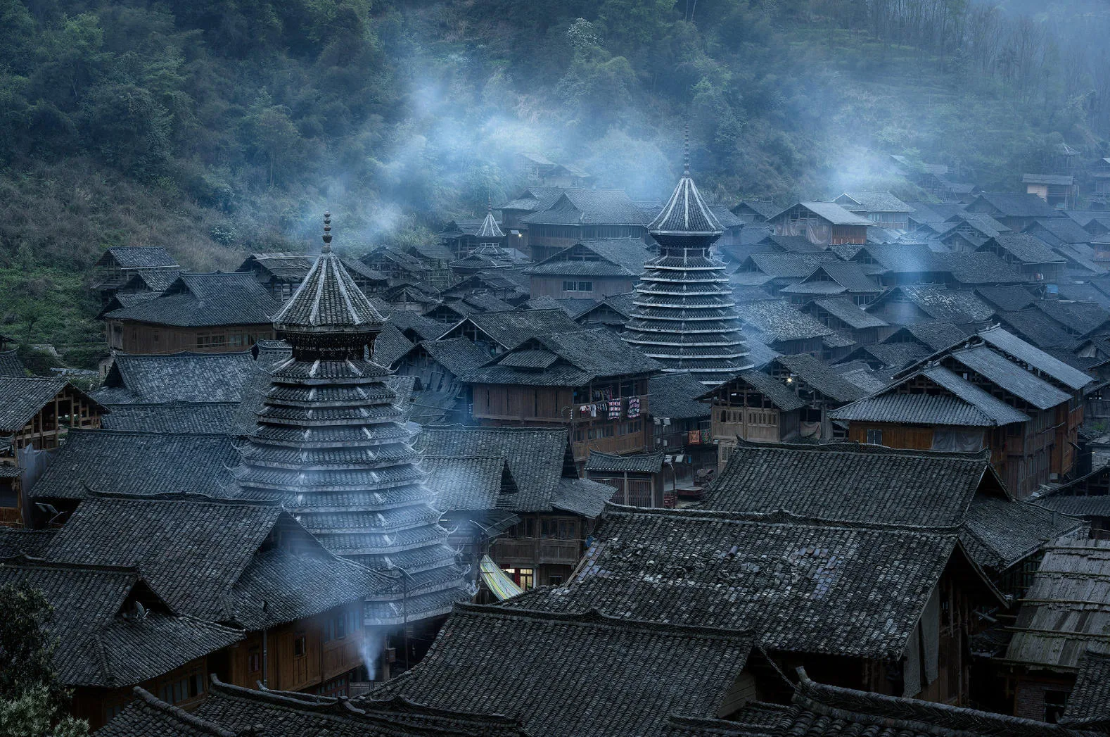 Huanggang Dong Village: One of the Best Dong Villages to Visit in Guizhou Drum Tower in Huanggang Dong Village