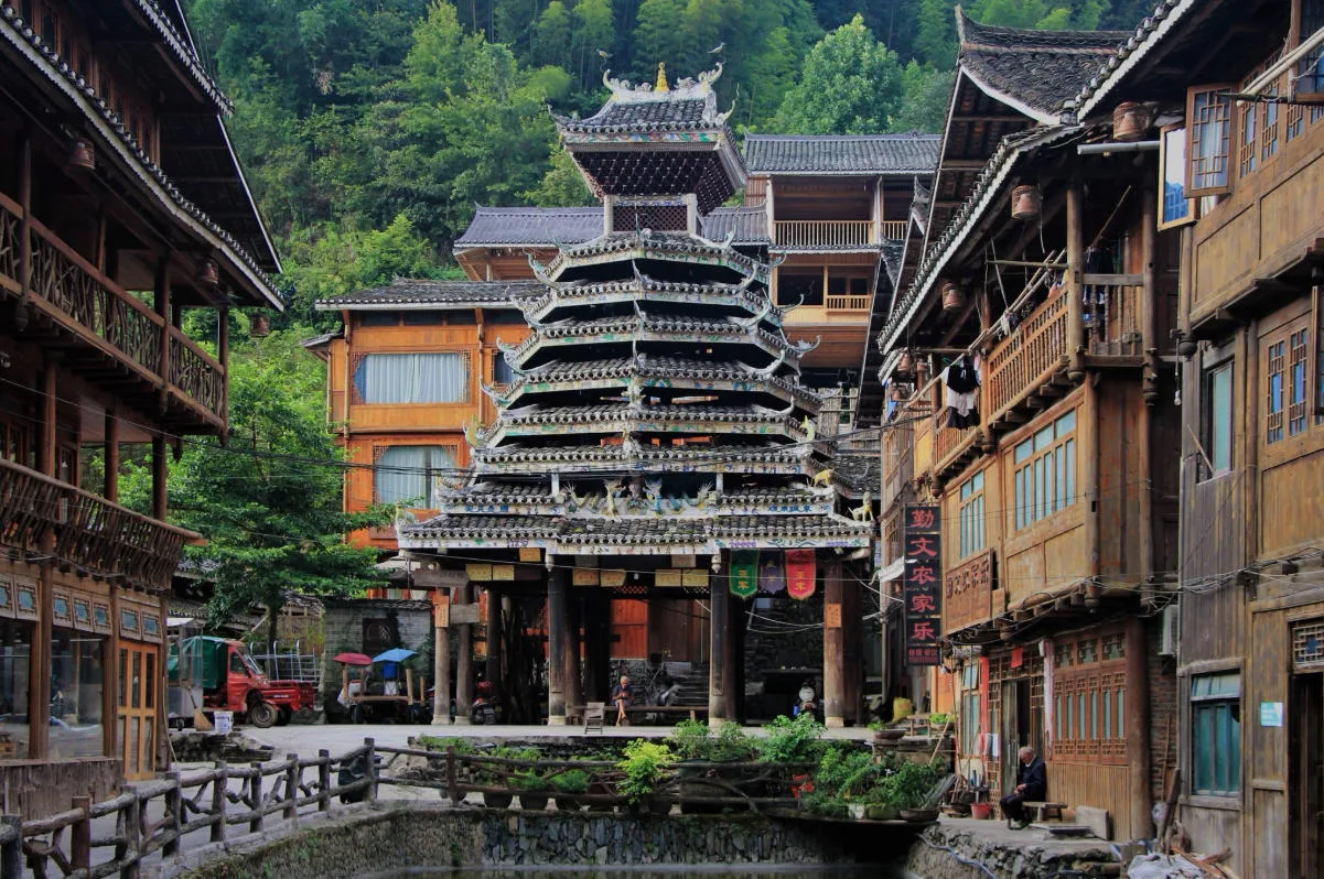 Zhaoxing Dong Village, Guizhou: Travel Guide, Things to Do and Cultural Experiences Dong Drum Tower