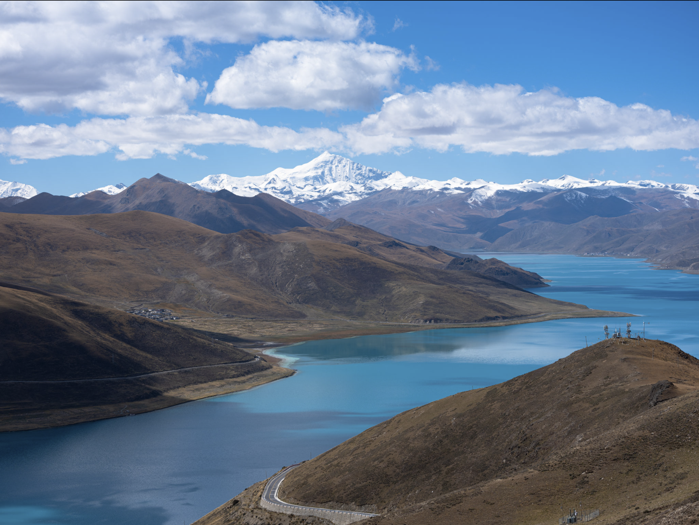 Tibet Wander Beside Turquoise Sacred Lakes