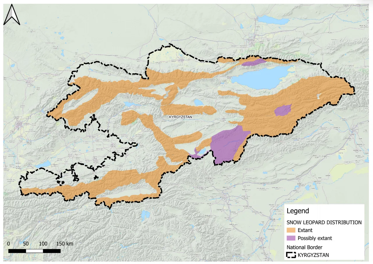 How Much Snow Leopards Are Left in the World? Population, Range, and Conservation Status Snow Leopard Distribution in Kyrgyzstan